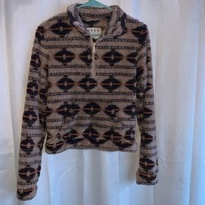 Aeropostale Quarter-Zip Sherpa